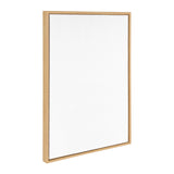 Kate and Laurel Sylvie Blank Framed Canvas Wall Art, 23x33 Natural, Modern Empty Canvas for Paint-Your-Own Art, Premium Canvas Already Framed Kate and Laurel