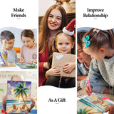 Beach Diamond Painting Kits for Adults- Beach Diamond Art Kits for Adults, Landscape Gem Painting Kit for Adult for Gift Home Wall Decor 12x16 Inch Gemozaic