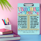 PYD Life 8 Pack Sublimation Clipboards Blanks White PU Leather Front A4 Letter Size 8.6" x 12.2",Office Supplies Clipboards for Teacher Classroom Nursing Organize,Carry and Store PYD Life