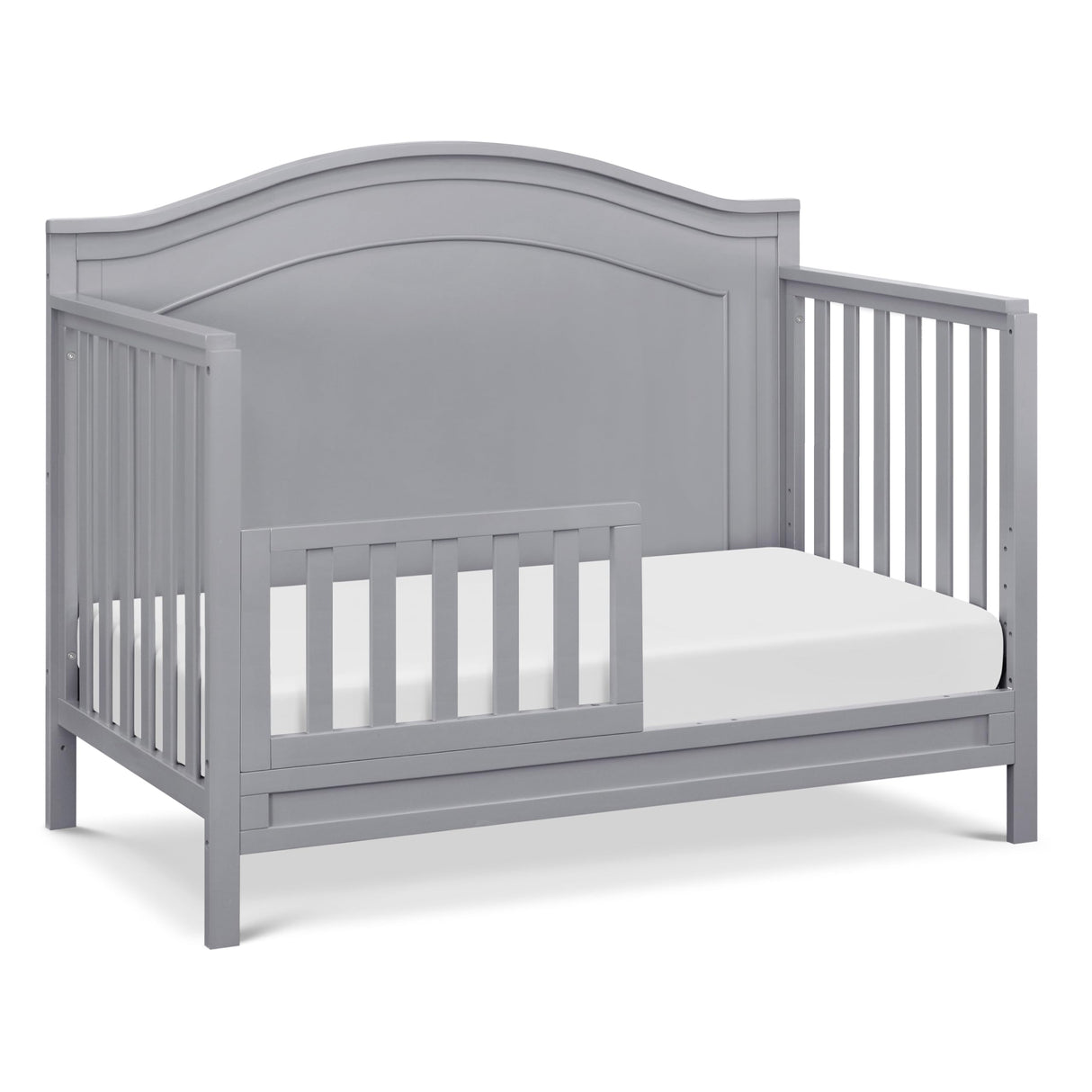 DaVinci Charlie 4-in-1 Convertible Crib in Grey, Greenguard Gold Certified DaVinci
