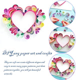 Woohome Quilling Supplies Paper Quilling Kits with 13 Quilling Tools and 1300 Strips Quilling Paper for Craft Woohome