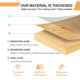 Thcbme Reception Desk with Lockable Drawer Office Front Desk Checkout Counter Wooden Reception Table for Beauty Salon Lobby Shop Retail White and Brown Right 63inch/160cm Thcbme