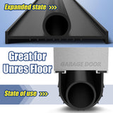 Jin&Bao Garage Door Bottom Weather Stripping Rubber Seal with T-Ends 5/16" - Protect Your Garage from Weather, Insects, and Dust with Premium Garage Door Draft Stopper（16FT） Jin&Bao