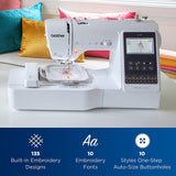 Brother SE700 Embroidery & Sewing Machine with Starter Bundle Brother