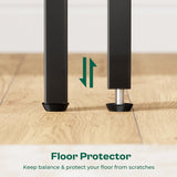 Huuger Tall Dresser for Bedroom, 7 Drawer Dresser & Chests of Drawers, Fabric Dresser for Closet, Bedroom, Night Stand, End Table with Metal Frame, Storage Tower with Fabric Bins, Black Huuger