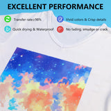 HTVRONT Sublimation Paper 8.5 x 11 Inches - 150 Sheets 105g Excellent Ink Release Sublimation Transfer Paper for Tumblers, Mugs, T-Shirts HTVRONT