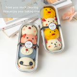 Findful Mini Loaf Baking Pans with Lids and Spoons (50 Pack, 6.8oz) Rectangle Aluminum Foil Baking Pans Tins Containers - Cupcake Containers Wrappers Cheesecake Creme Brulee Ramekins Findful