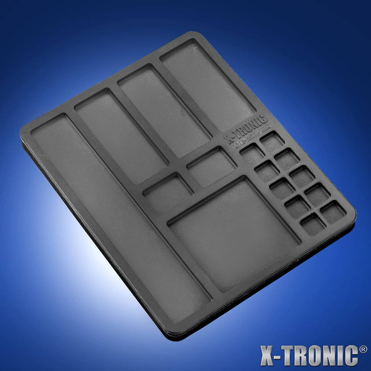 X-Tronic 3060-PRO - 75 Watt Soldering Iron Station with Mini Mag Lamp & 4 Helping Hands - 2 Digital LED Displays, 3 Temp Presets, Sleep Func, C/F Func, Brass Sponge w/Flux & Wet Sponge X-TRONIC