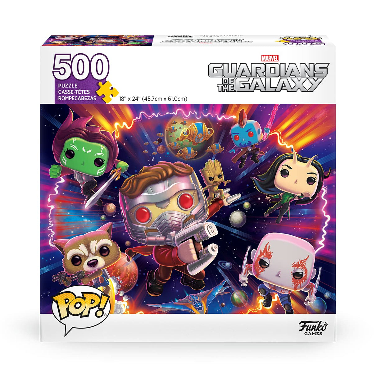Funko Pop! Marvel Puzzle: Guardians of The Galaxy Funko