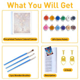 koemhxb Paint by Numbers for Adult, Sunset Ocean Paint by Numbers Kit for Adults Beginners, DIY Seascape Acrylic Painting on Canvas for Home Wall Art Decor 16x20 Inch koemhxb