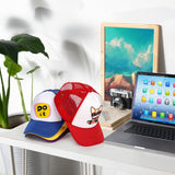 WRINGKIT 10 Pack Blank Trucker Hat, Summer Mesh Baseball Cap, Polyester Sublimation Hats with Adjustable Snapback Strap, Plain Trucker Hats for Women and Men, DIY Your Custom Hats Black WRINGKIT