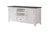 Martin Svensson Home Monterey TV Stand, White with Grey Top Martin Svensson Home