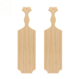 BATTIFE [2Pack] 15inch Sorority Paddle - Greek Fraternity Paddle, Unfinished Wooden Frat Paddle, Solid Pine Wood Paddles BATTIFE