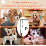 NEECONG Dog Grooming Arm with Clamp, 36” Dog Grooming Table Arm Height Adjustable Two No Sit Haunch Holder Three Section Design Suitable for Medium, Small Dogs, and Cats NEECONG