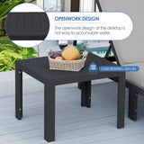 NICESOUL 8 Piece Extra Large Modern Aluminum Outdoor Sofa, 29" Deep Wide Seating, 500 lbs Durable Sectional Set for Heavy People, Rust Resistant Patio Furniture Set for Backyard Poolside, Light Gray NICESOUL