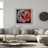 BYGFHLYW 5D Diamond Painting Kits for Adults, Heart Diamond Art Kits for Adults Beginner, DIY Special Shaped Diamond Rhinestones Diamonds Dot Gem Painting for Home Wall Decor 11.8x11.8inch BYGFHLYW