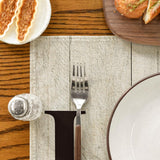 Artoid Mode Love Family Home Together Buffalo Plaid Placemats Set of 4, 12x18 Inch Farmhouse Table Mats Party Kitchen Dining Decoration Artoid Mode