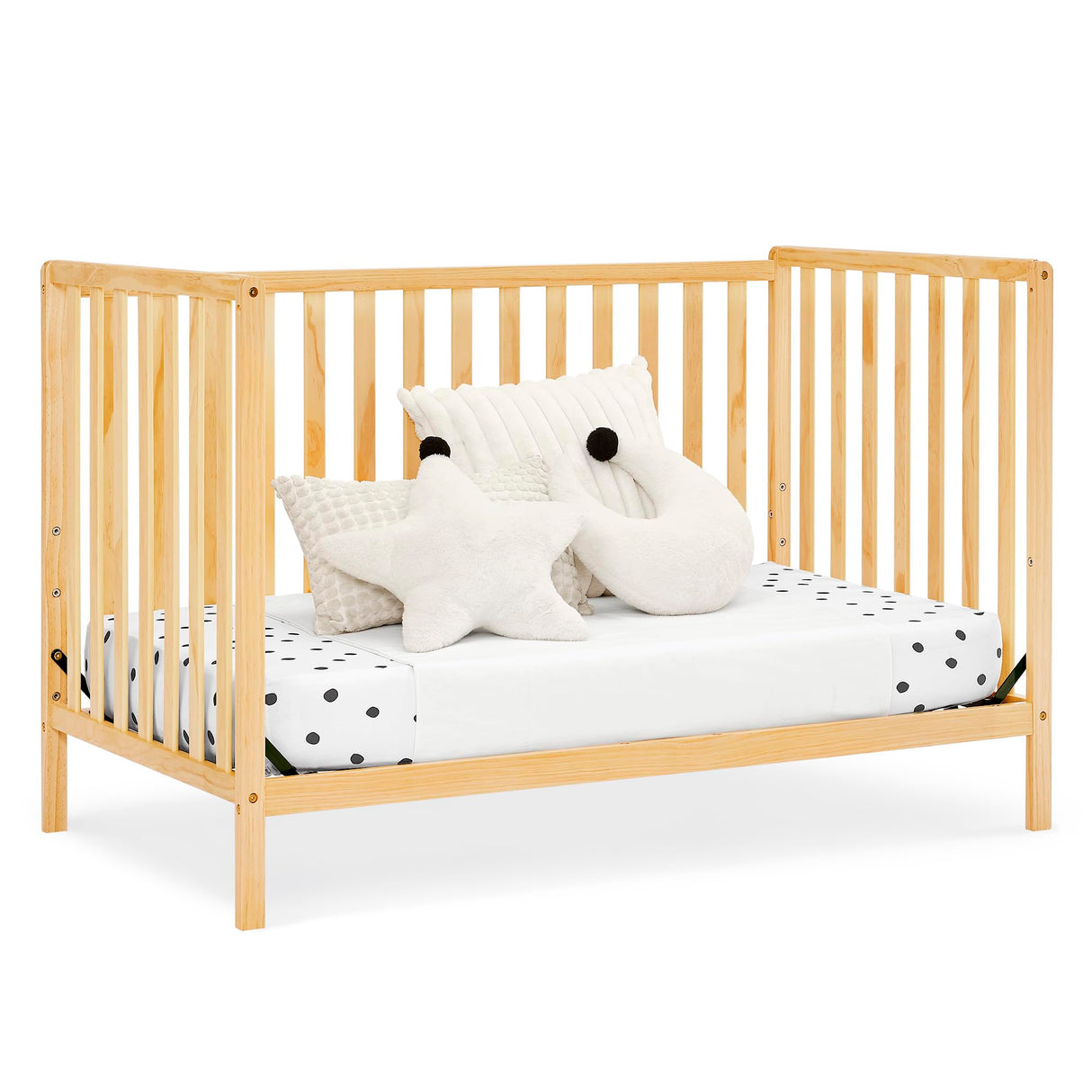 Delta Children Heartland 4-in-1 Convertible Crib, Natural Delta Children
