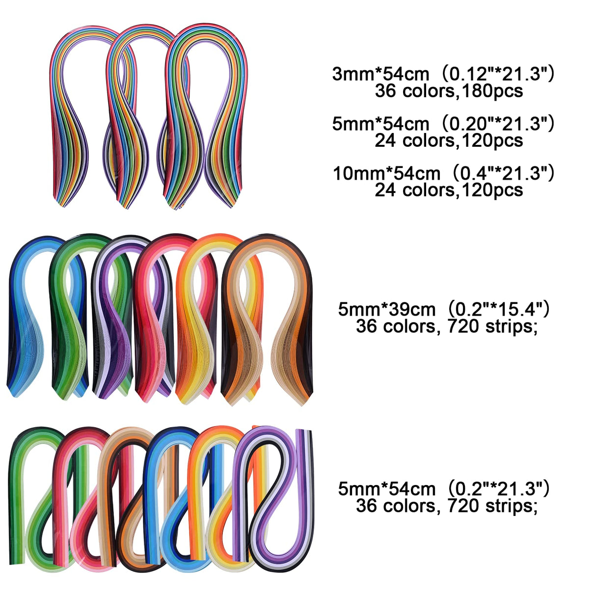 YURROAD Paper Quilling Kit 3mm/5mm/10mm 1740pcs Quilling Paper Strips Quilling Tool Set with Storage Box with Quilling Electric Slotted Pen Needle Curler Crimper Comb Board Template Border Buddy Tower YURROAD