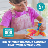 Educational Insights Jumbo Gem Kit - Arts and Crafts for Kids, Toddler Art Supplies, Toddler DIY Sensory Activity, Easter Basket Stuffers, Gift for Girls and Boys Ages 5+ Educational Insights