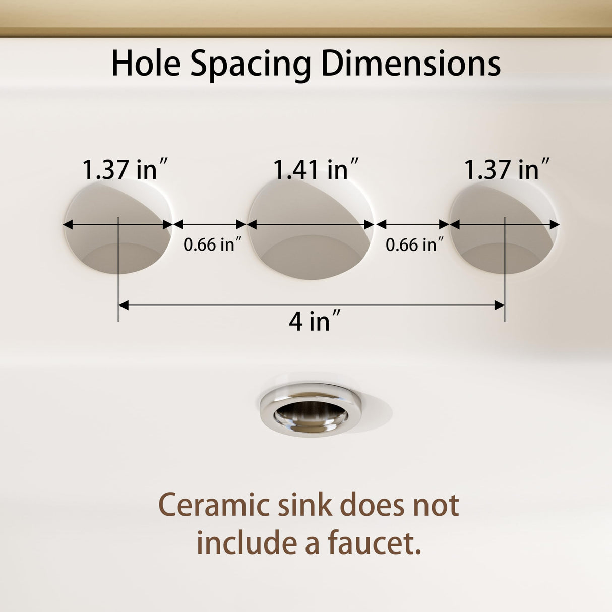 OLD CAPTAIN Bathroom Vanity with Ceramic Sink, Wooden Double Door Bathroom Storage Vanity with 24 Inch, Small Quick Assembly Bathroom Cabinet OLD CAPTAIN