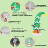 Lionoble 6 FT Christmas Outdoor Inflatable Decorations, Blow Up Christmas Tree with LED Light for Xmas Holiday Party Garden, Yard, Lawn Decor Lionoble