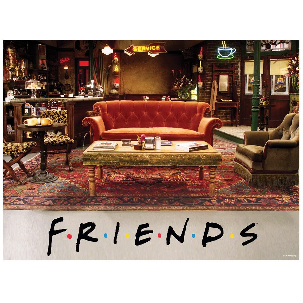 Friends Central Perk Couch 500 Piece Jigsaw Puzzle for Adults, 16" L X 21.5" W GRAPHICS & MORE