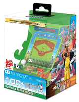 My Arcade All Star Stadium Pico Player- Fully Playable Portable Tiny Arcade Machine with 107 Retro Games, Toys for Kids, 2" Screen, Green, Small (DGUNL-4120) My Arcade