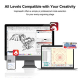 Ortur Laser Master 2 Pro S2 10000mW Laser Engraver, High Precision Laser Engraving Machine, 15,000mm/min Efficient Laser Engraver for Wood and Metal, Acrylic Glass Leather, Laser Class 4 Ortur