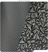 JUUPINE 3D Printer PEO PET Build Plate for Bambu Lab X1/X1C/X1E/P1P/P1S/A1 3D Printer,Diamond PEO+Carbon Fiber PET Surface 257x257mm Spring Steel Plate,Double Sided Flexible Sheet Removable Platform. Wefuit