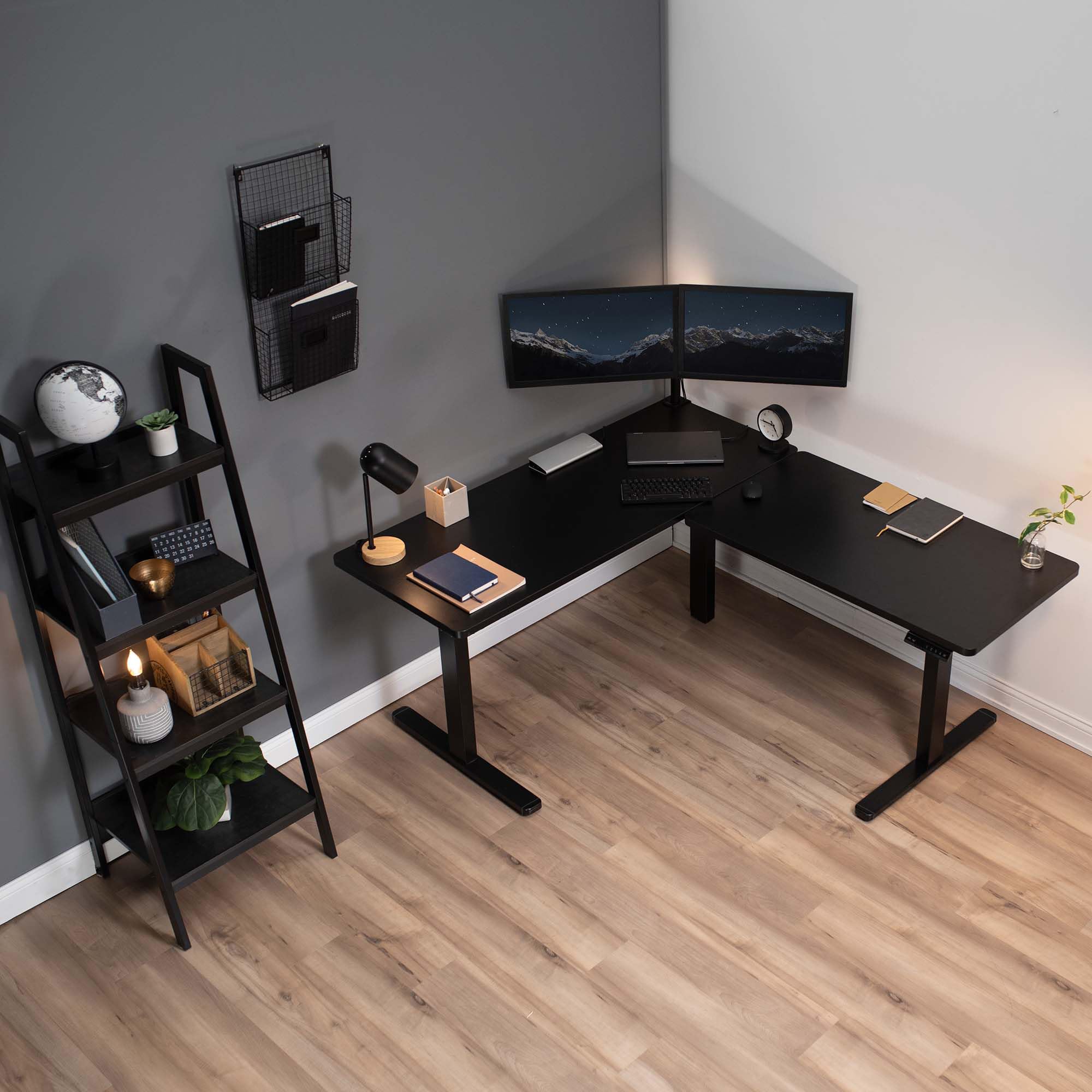 VIVO Dual Motor Electric Desk