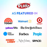 Playz My First Coding & Computer Science Kit - Learn About Binary Codes, Encryption, Algorithms & Pixelation Through Fun Puzzling Activities Without Using a Computer for Boys, Girls, Teenagers, Kids Playz