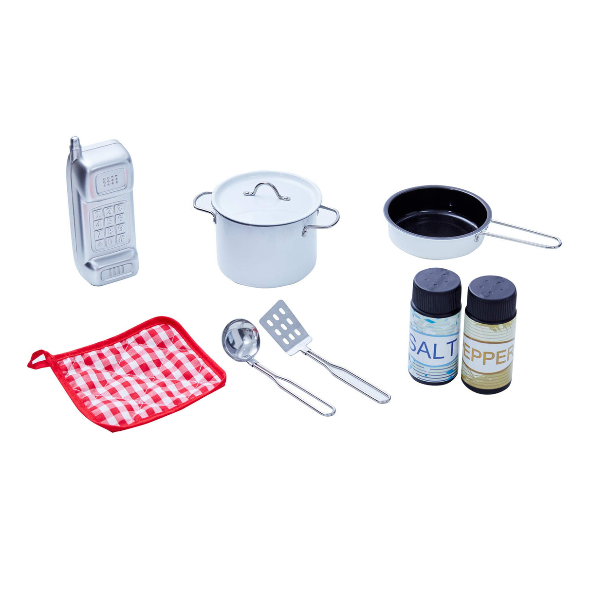 Teamson Kids Little Chef Boston Compact Farmhouse Interactive Wooden Play Kitchen with Sink, Oven, Microwave and Storage Space for Easy Clean Up, White with Gold Finishes Teamson Kids