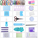 Quilling Kit with 1860 Paper Strips 39cm/54cm and Quilling Tools Like Quilling Pen Slotted Tool Paper Rolling Electric Pen Template Board Quilling DIY Tool Grid Guide Paper Design Drawings Scissors YURROAD