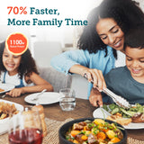 COSORI Pressure Cooker Electric 6 qt, 9-in-1 Instant Multi Kitchen Appliances, Safer Venting Design, Rice Cooker, Slow Cooking Pot, Sous Vide, Saute Pot, 1100W, Stainless Steel COSORI