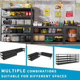 OECSO 5000LBS Storage Shelves Heavy Duty 72" H Garage Shelving Units 5 Tier Adjustable Metal Utility Rack Shelf,Large Industrial Shelves,for Shop,Warehouse,Basement,Outdoor,72" H x 48" W x 24" D OECSO