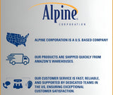 Alpine Corporation 24"H Outdoor Rattan Grazing Reindeer Lawn Decoration with White Lights , Christmas Decoration Alpine Corporation