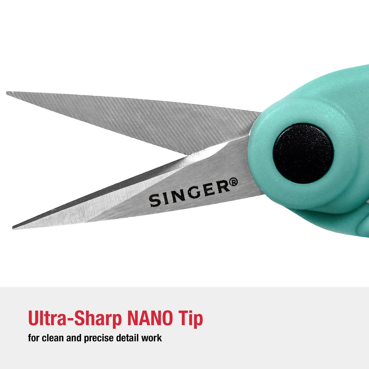 SINGER 00557 4-1/2-Inch ProSeries Detail Scissors with Nano Tip SINGER