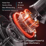 MEEDEN Electric Adjustable Drafting Table: 31"-52" Height Adjustable - Tiltable Tabletop Sit Standing Home Office Desk MEEDEN