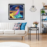 MOGTAA Rainbow Fairy Diamond Art Kits for Adults, Starry Sky Diamond Painting Kits for Beginners, DIY 5D Diamond Dots Kits Gem Painting for Home Wall Art Decor 12x12 inch MOGTAA