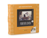 Pearhead Forever Loved Pet Keepsake Picture Frame, Photo Frame for Pet Owners and Dog Lovers, Ideal Memorial Gift for Loss of Dog and Pet Remembrance, Wall Mount And Tabletop Frame, Black Pearhead