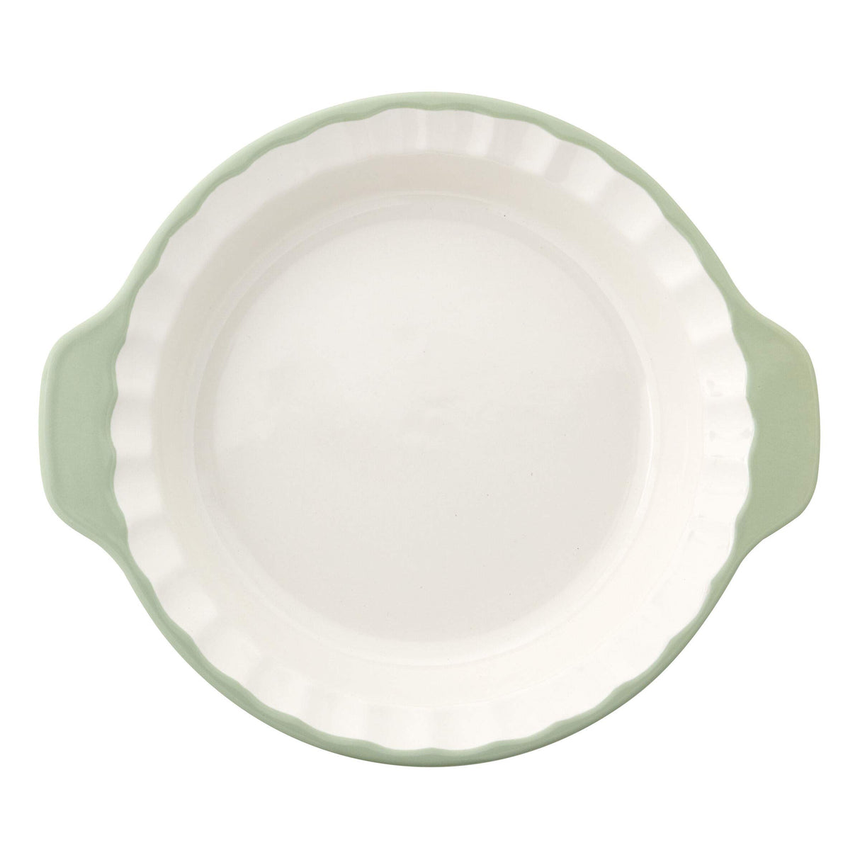 KitchenAid Vitrified Stoneware Pie Plate, 9-Inch, Pistachio KitchenAid
