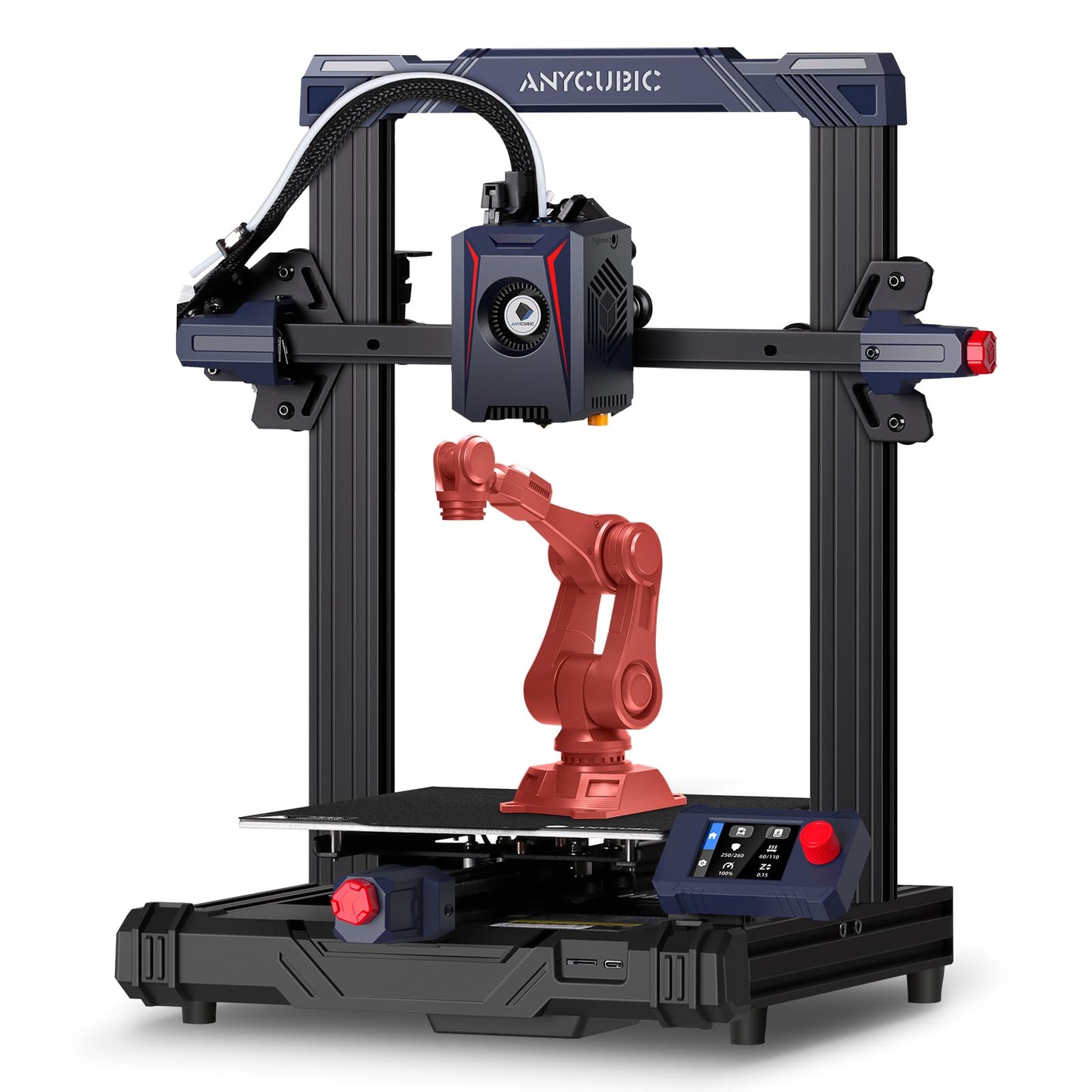 Anycubic Kobra 2 Neo 3D Printer, Upgraded Kobra Neo 250mm/s Fast 3D Printer Auto-Leveling Smart Z-Offset Easy Model Removal, Easy Assembly for Kids/Beginners Print Size 8.7"x8.7"x9.84" - WoodArtSupply