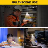 Barbecue Grill Lights, Grilling Gifts for Men Dad, BBQ Grill Accessories for Outdoor, Magnetic Base, Super Bright LED, 360 Degree Flexible Gooseneck, Stocking Stuffers, Pack of 2 Apicey