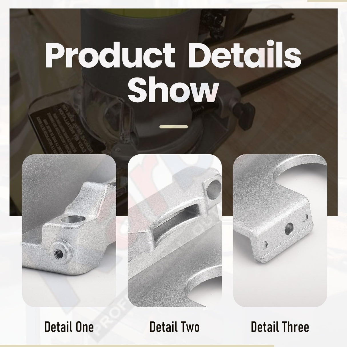 204358001 Edge Guide Assembly Compatible with Ryobi P601 and P206 18V ONE+ Trim Routers, Fits PCL424B PCL424 R2401 Trim Routers - 204358001 Router Guide Karbay