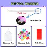 Apomelo Diamond Art Painting Kits Beach Diamond Art Kits for Adults Beach Conchs Diamond Art for Decor,Summer Beach Conchs,12×16 inches Apomelo