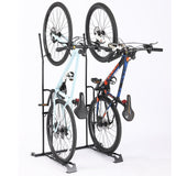 YueTong Vertical Bike Stand, 2 Bike Rack Garage, Upright and Horizontal, Indoor Bicycle Storage for Floor. YueTong