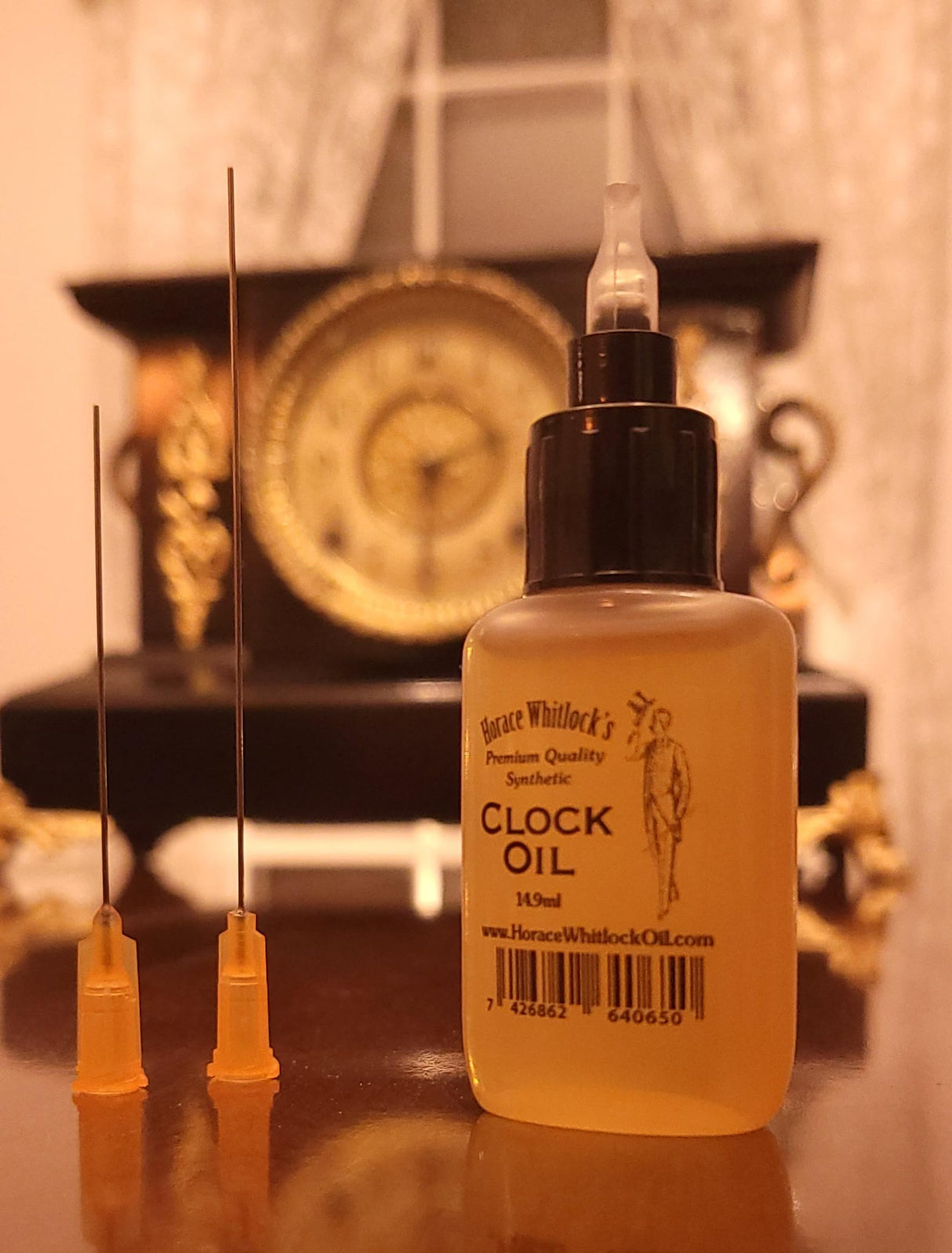 Horace Whitlock's Clock Oil 100%Synthetic Clock Oil Horace Whitlock