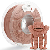 AMOLEN PLA Matte 3D Printer Filament, Terracotta PLA Filament 1.75mm with Smooth Matte Finish, 3D Printing Filament for Most FDM 3D Printers, Dimensional Accuracy +/- 0.02mm, 1kg Spool (2.2lbs) AMOLEN