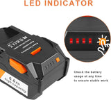 ARyee 18V 6000mAh Battery Replacement Compatible with RIDGID 18V Drill R840087 R840083 R840086 R840085 R840084 Cordless Tools Lithium Ion Battery, 2 Pack ARyee